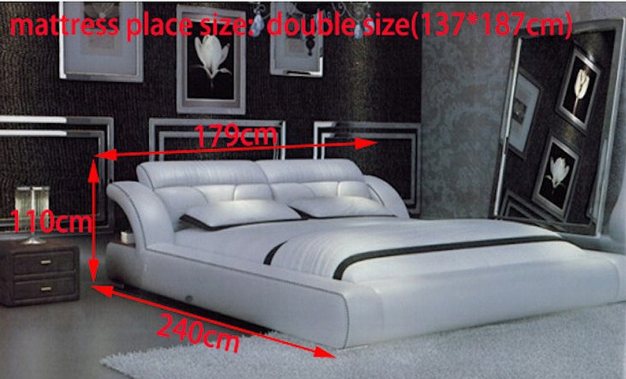 Leather Bed - Model 91